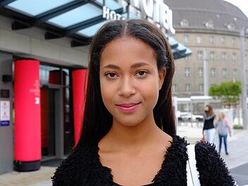 Shelly beim Casting von GNTM in Nürnberg. Fotos: Nikolas Pelke