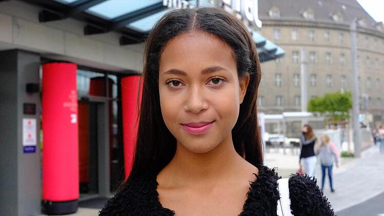 Shelly beim Casting von GNTM in Nürnberg. Fotos: Nikolas Pelke