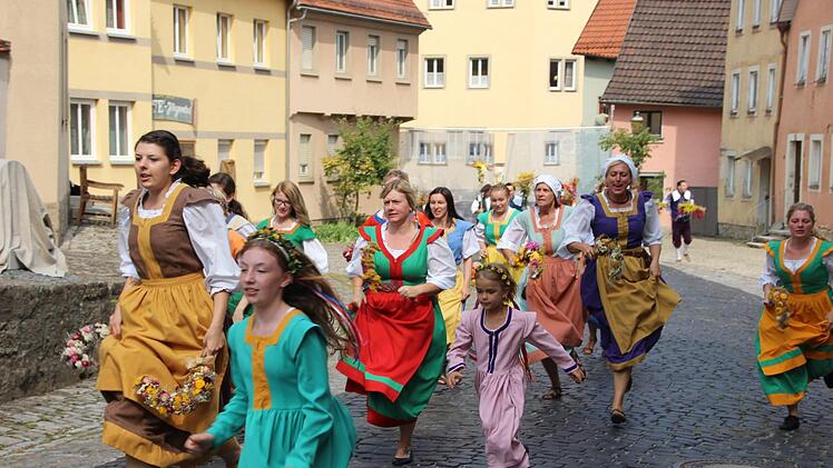 Heimatspiel in Münnerstadt. Foto: Heike Beudert
