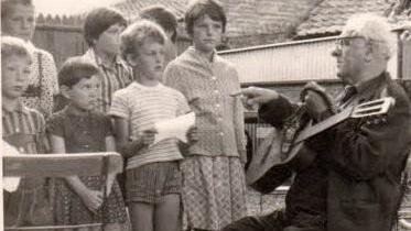 Der Bauern-Andres hatte immer einen guten Draht zur Jugend. Fotos: privat