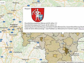 Wenn Sie unten im Text auf die interaktive Karte klicken, werden zu der jeweiligen kreisfreien Stadt oder dem Landkreis die Daten angezeigt.