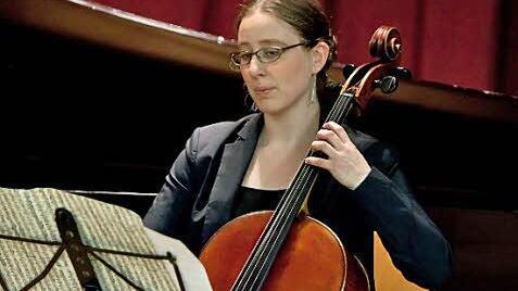 Ulrike Gossel am Violoncello