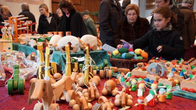 Weihnachtsbasar 2015 in Maria Bildhausen. Foto: Anton Then
