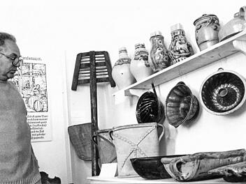 Sebastian Schmidt (hier ein Foto aus den neunziger Jahren) hat das Höchstadter Heimatmuseum 38 Jahre geleitet. Foto: Andreas Dorsch