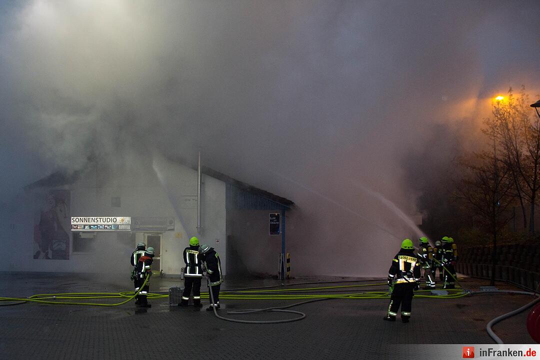 Sonnenstudio in Vollbrand