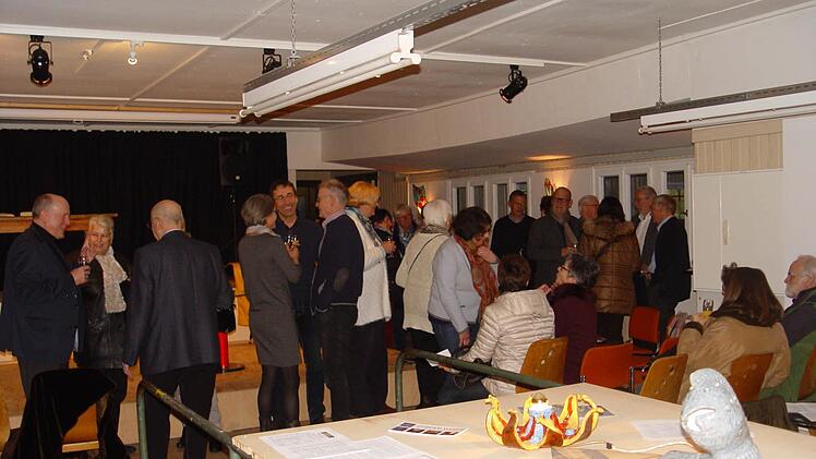 Neujahrsempfang des Kunsthaus e.V. in Bad Brückernau. Foto: Brigitta Kempe-Wolf