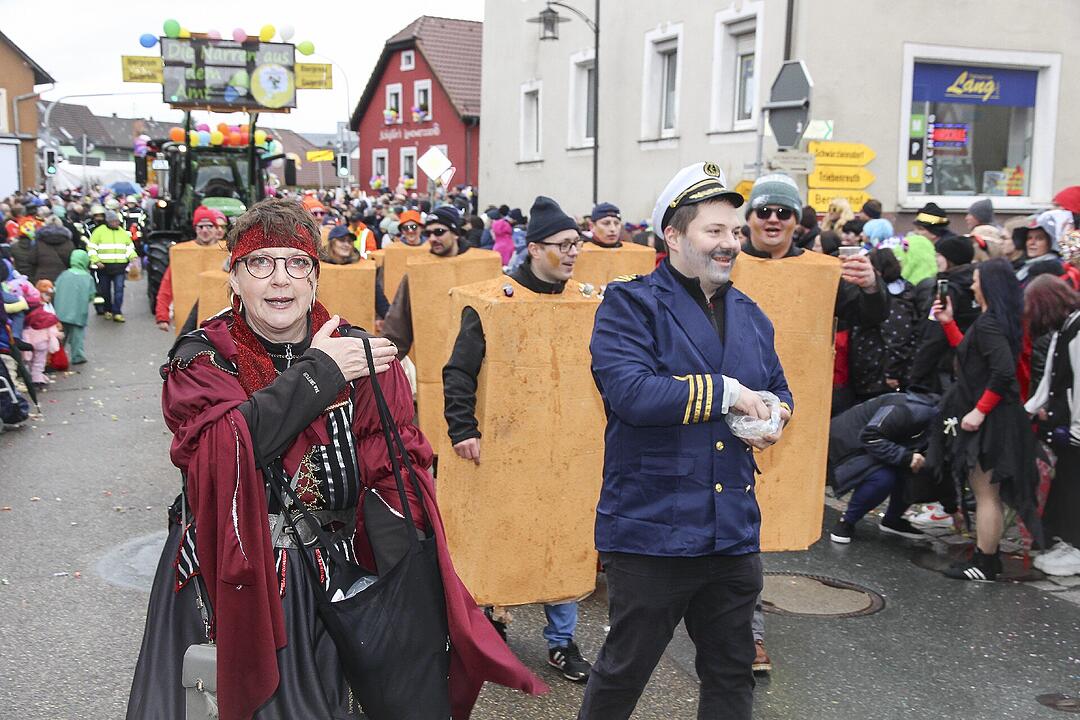 Großer Faschingsumzug  zum Stadtsteinacher Marktplatz