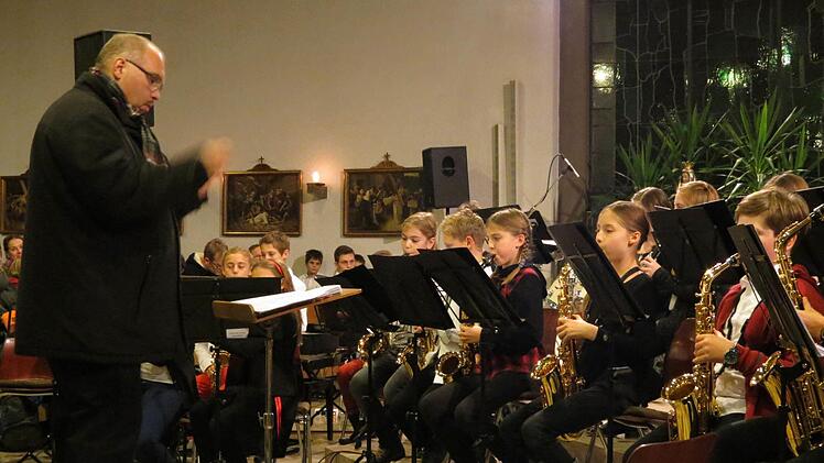 Unterstufen-Bigband der Klassen 5 bis 7Foto: Doris Bauer