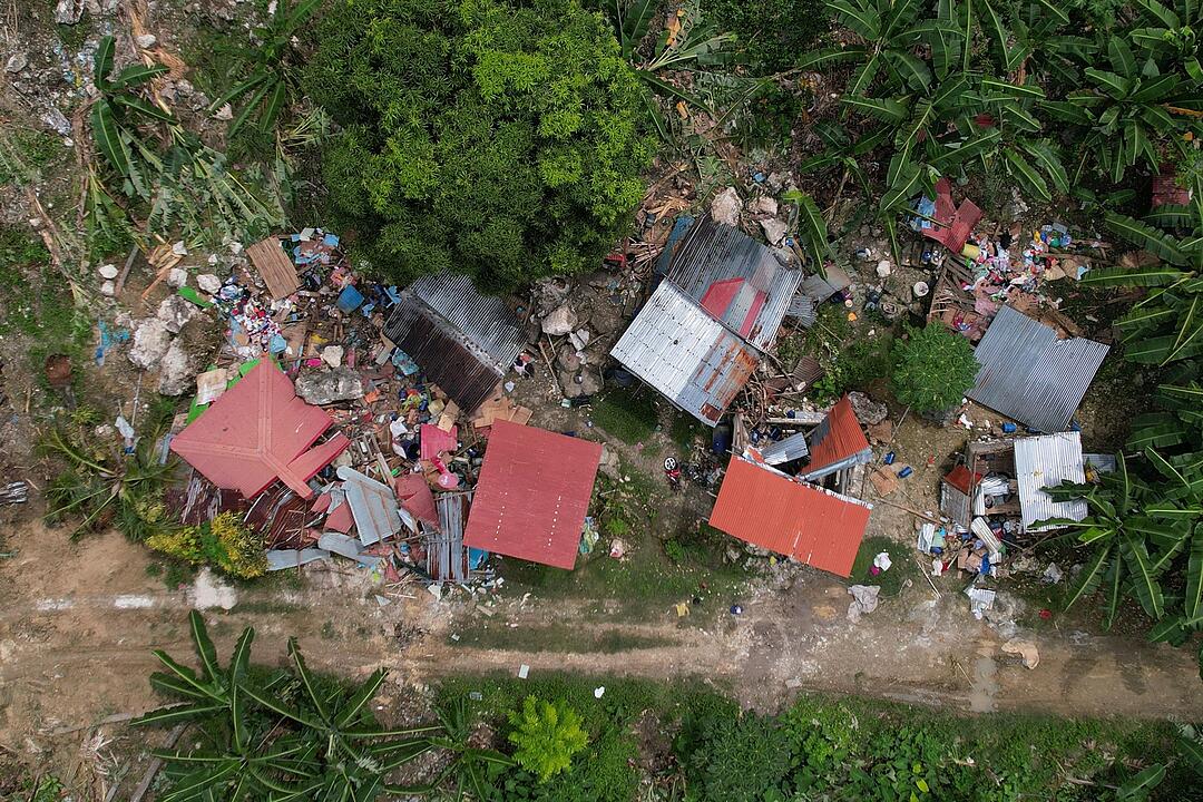 Nach dem Erdbeben auf den Philippinen