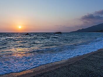 Strand in Preveza (Griechenland)