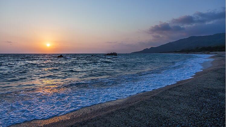 Strand in Preveza (Griechenland)