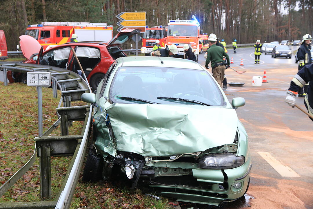 Unfall zwischen Weiher und Dormitz