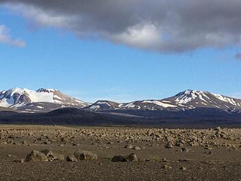 Das isl&auml;ndische Hochland ist menschenleer, krag und lebensfeindlich - eine Welt f&uuml;r sich. Foto: privat