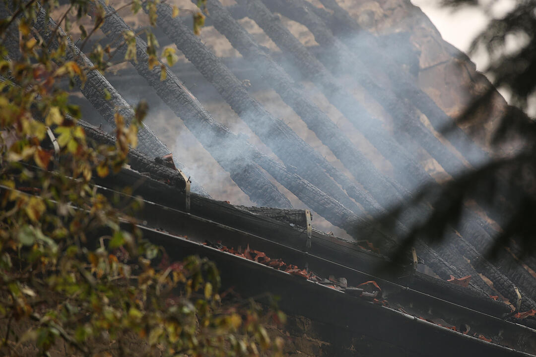 Brand im Kreis Schweinfurt vernichtet Scheune