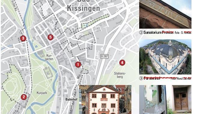 (2 von 2): Fünf Leerstände, die die Wirtschaftsförderung im Blick hat. In der ehemaligen Kaserne (Nr. 6) sollen Gewerbeflächen entstehen.