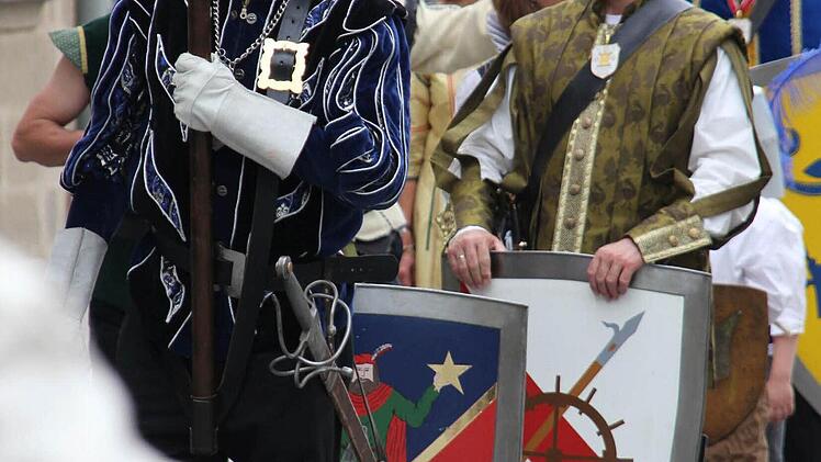 Historischer Festzug durch Kronach. Foto: Marco Meißner