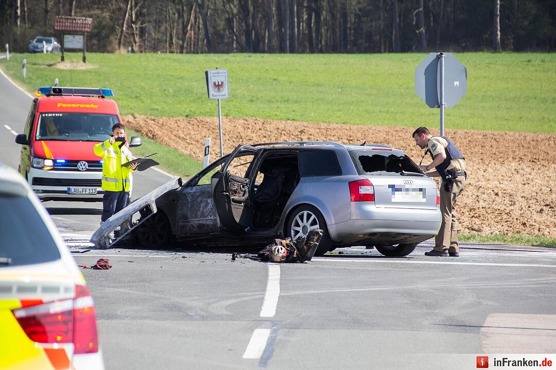 Schwerer Motorradunfall bei Hetzendorf