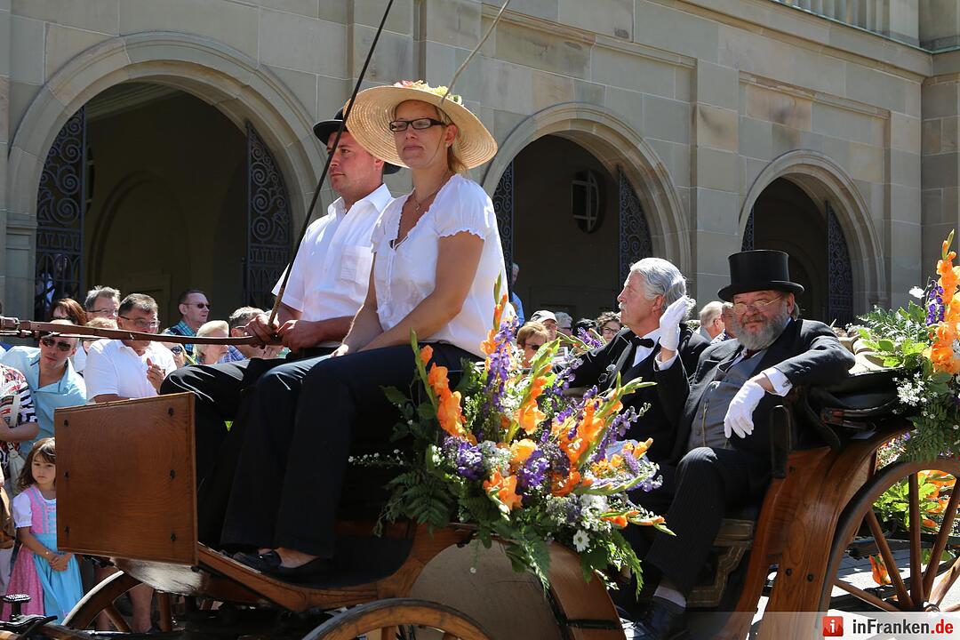 Rakoczyfest in Bad Kissingen mit Umzug; Foto: Barbara Herbst