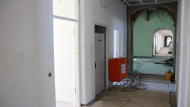 Eindrücke von der Baustelle Luitpoldbad. Foto: Ralf Ruppert