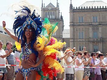 Samba in Coburg Foto: CT-Archiv/Albert Höchstädter