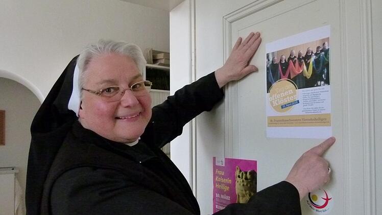 Für Schwester Claudia Hink ist der "Tag der offenen Klöster" ein Fest derBegegnung.  Foto: Marion Krüger-Hundrup