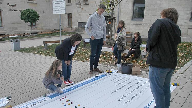 Die Nachhaltige Nacht fand nicht nur im Designcampus am Hofbräuhaus, sondern auch davor statt.