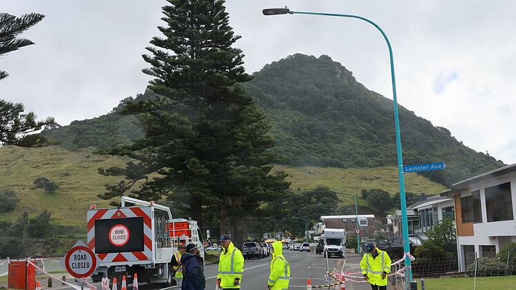 Erdrutsch in Neuseeland