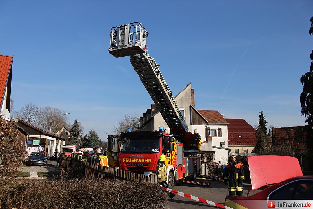 Gasexplosion in einem Wohnhaus
