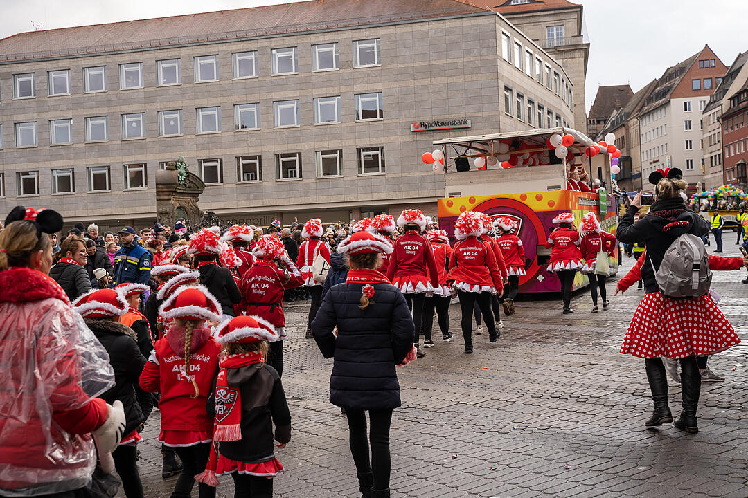 Der traditionelle Umzug zog ca. 70.000 Faschingsfreunde an.