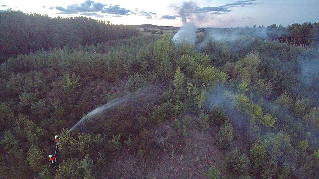 Hohe Waldbrandgefahr - Luftbeobachtung am Wochenende