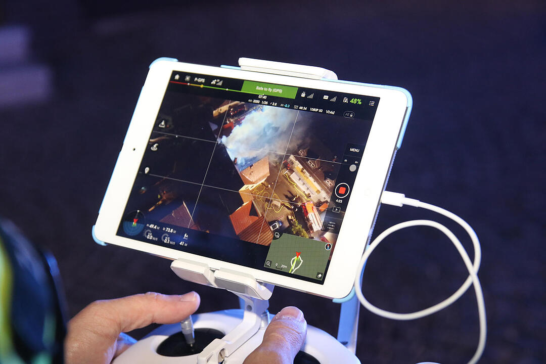 Dachstuhlbrand in Grub am Forst