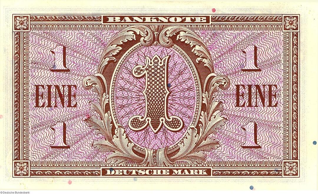 Deutsche Mark - Banknoten im Jahr 1948