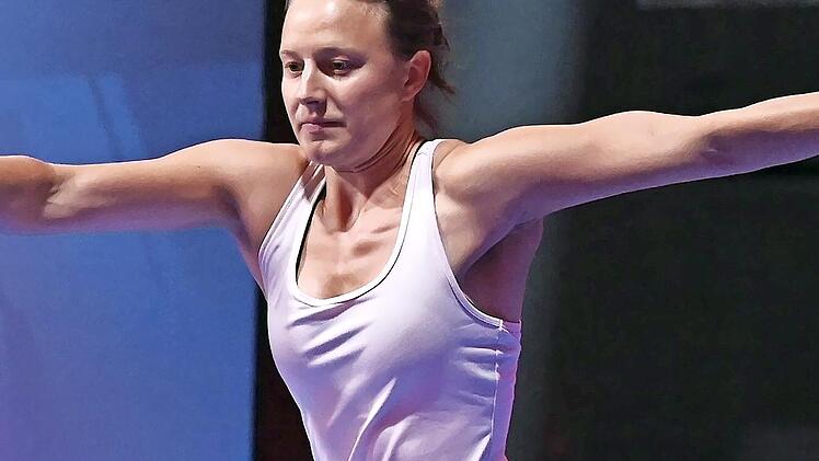 Regina Rubi bei Ninja Warrior Germany 2021. In diesem Jahr ist die Oberleichtersbacherin wieder im Starterfeld dabei.