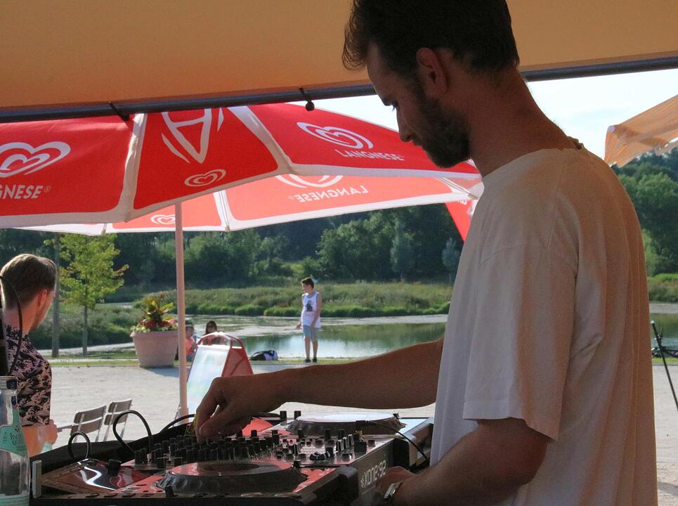 DJ-Session an der Seebühne