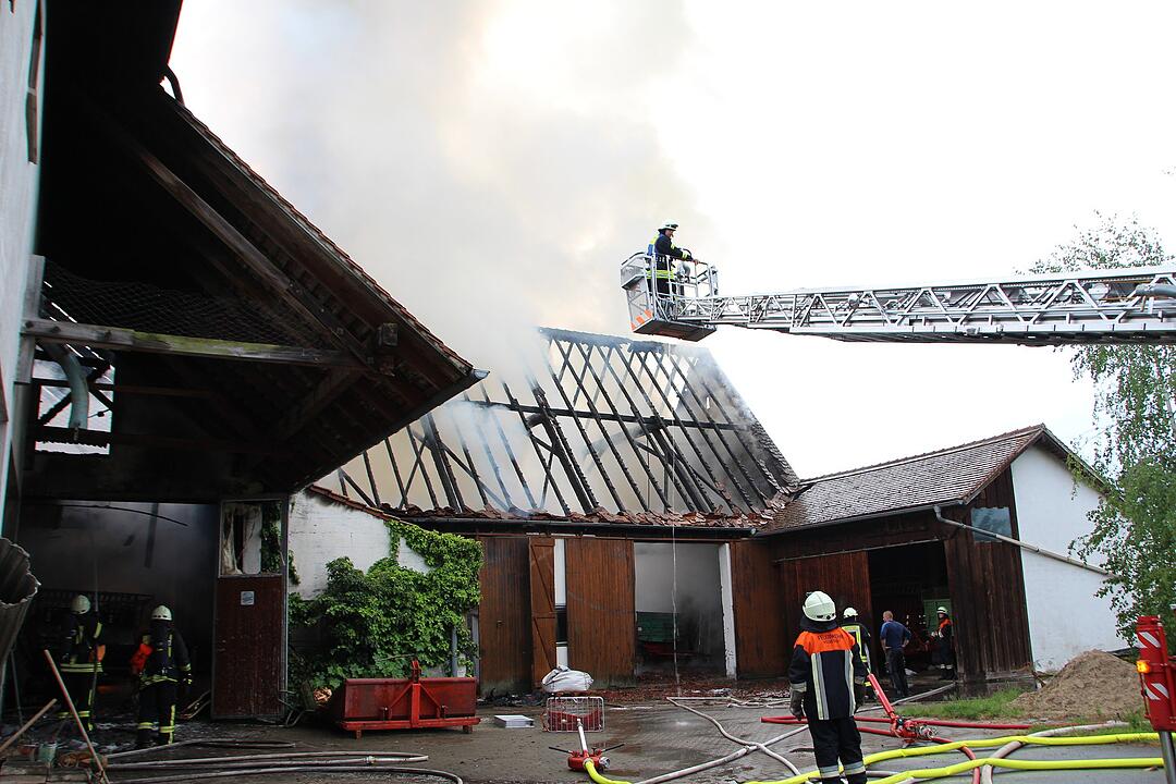 Großbrand im Kreis Erlangen-Höchstadt