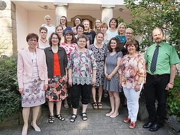 Schulabschluss an der Bischofsheimer Hauswirtschaftsschule. Foto: Marion Eckert