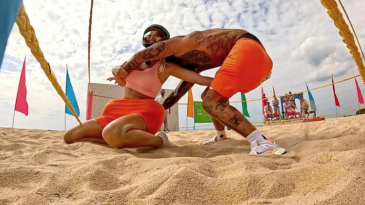 Beim Safety-Spiel ist voller K&ouml;rpereinsatz gefragt.