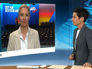 Ein konfliktgeladenes "heute journal"-Interview von Moderatorin Dunja Hayali (rechts) mit AfD-Chefin Alice Weidel ging in den letzten Tagen viral.