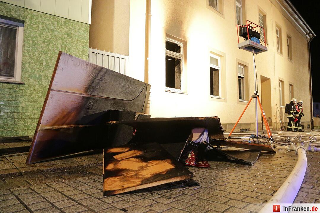 Zimmerbrand in Bad Staffelstein