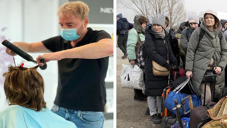Nürnberg: Friseur will Menschen aus Ukraine von Krieg "ablenken" - mit einer besonderen Idee