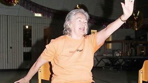 Edelgard Lindner ist 76 Jahre alt, aber kein bisschen eingerostet.