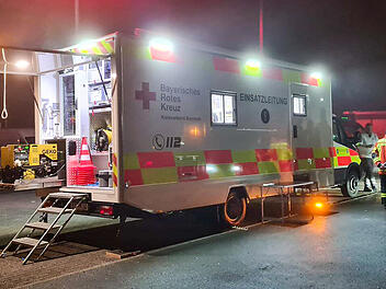 BRK auf Vermisstensuche