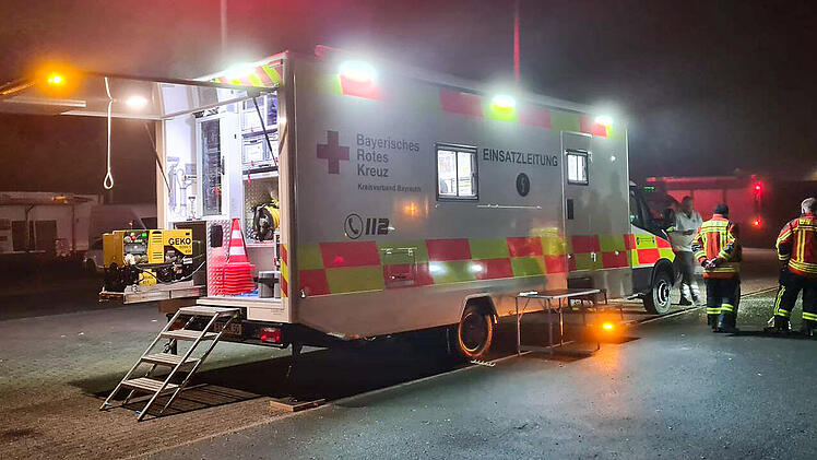 BRK auf Vermisstensuche