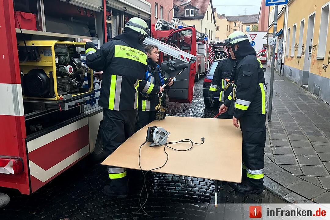 Feuer in Gostenhof: Sechs Menschen  verletzt