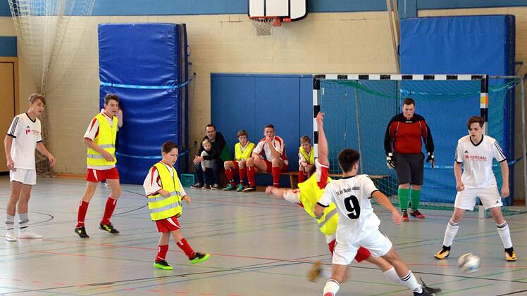 Spielszene aus der Partie Bad Bocklet gegen Untererthal. Foto: Peter Rauch