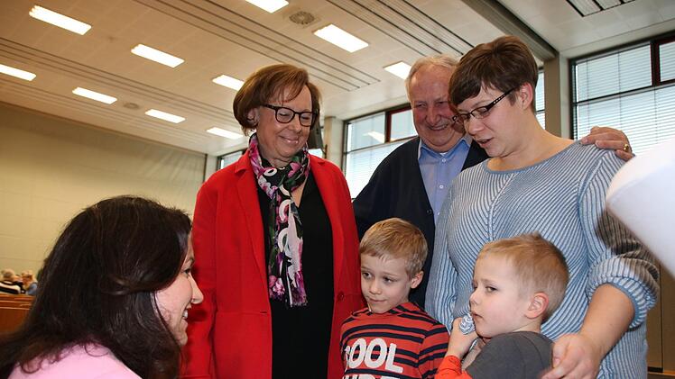 Szenen vom Hammelburger Neujahrsempfang der CSU. Foto: Ralf Ruppert