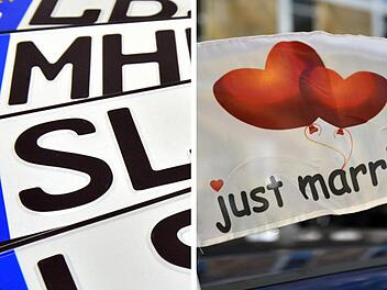 Frisch verheiratetes Paar ger&auml;t in Polizeikontrolle auf A9 bei Berg