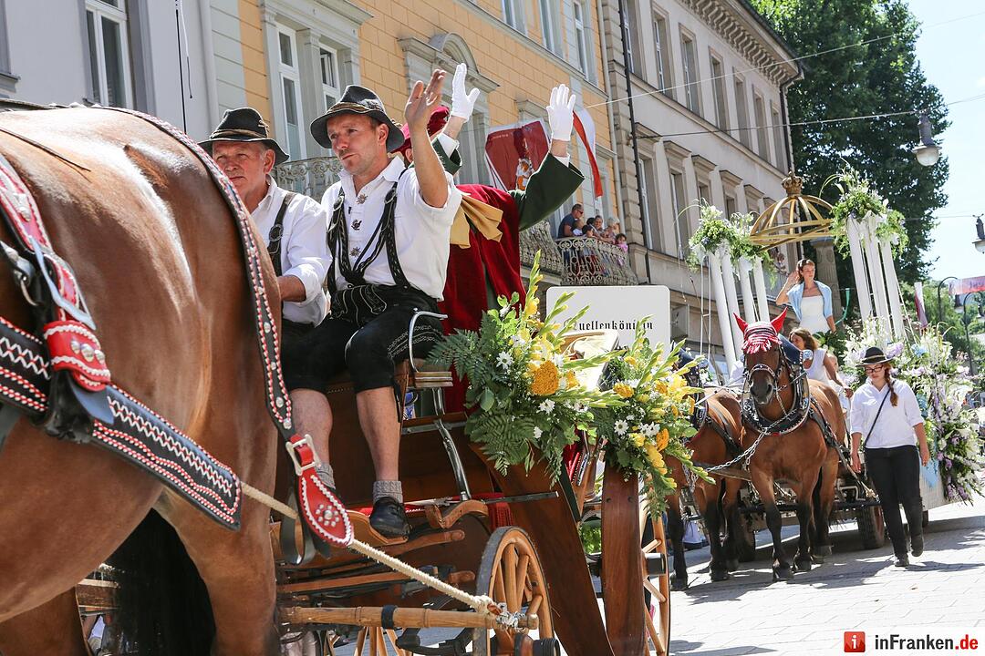 Rakoczyfest in Bad Kissingen mit Umzug; Foto: Barbara Herbst