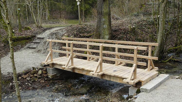 Der neue Brückenschlag zwischen Muggendorf und Streitberg Foto: Paul Pöhlmann