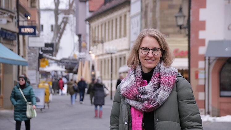 Maren Schmitt, Vorsitzende des Kissinger SPD-Ortsverbandes, hat die Menschenkette für Dienstag, 18. Januar, angemeldet. Foto: Benedikt Borst